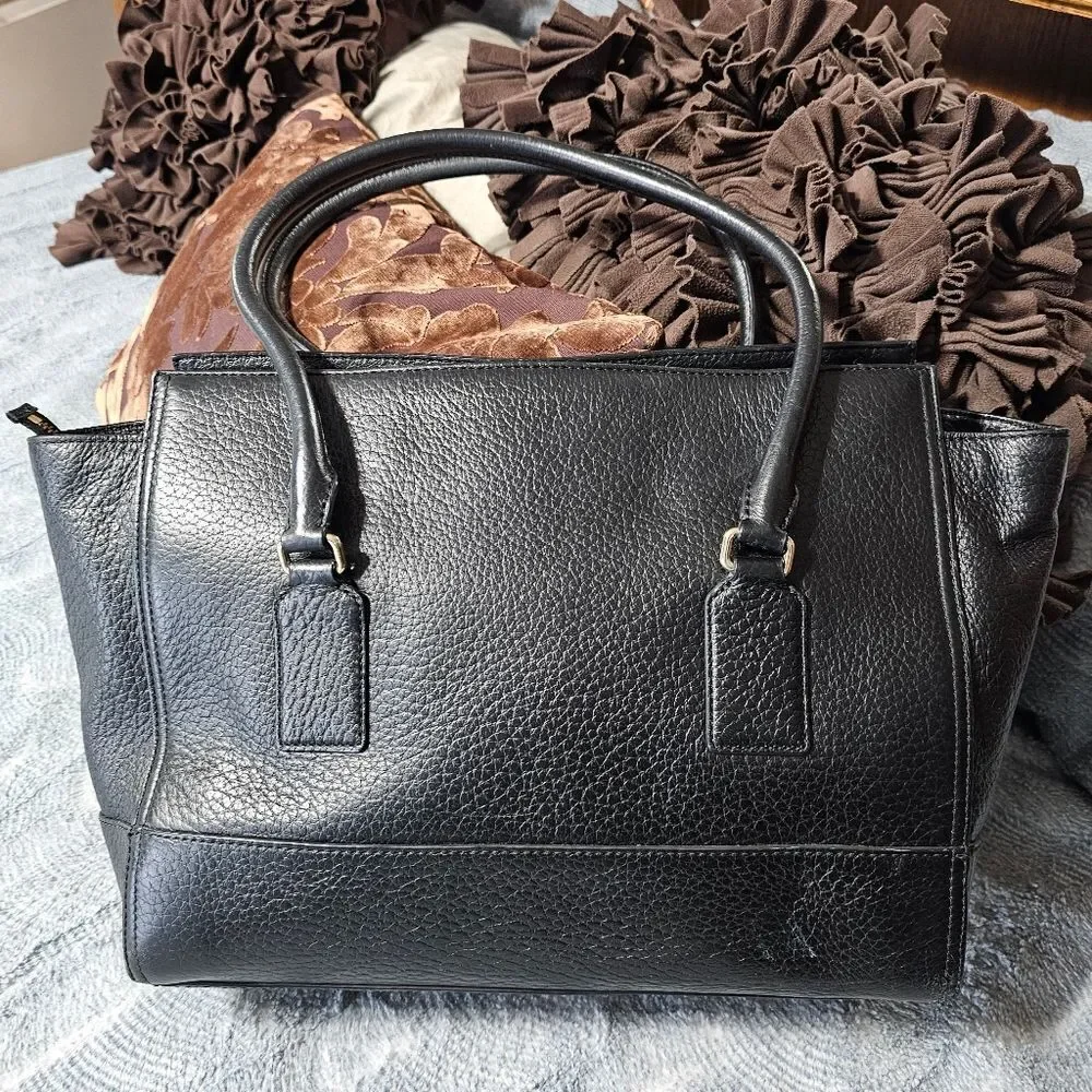 Kate Spade Bay Street Zip Up Tote Bag Stachel Purse